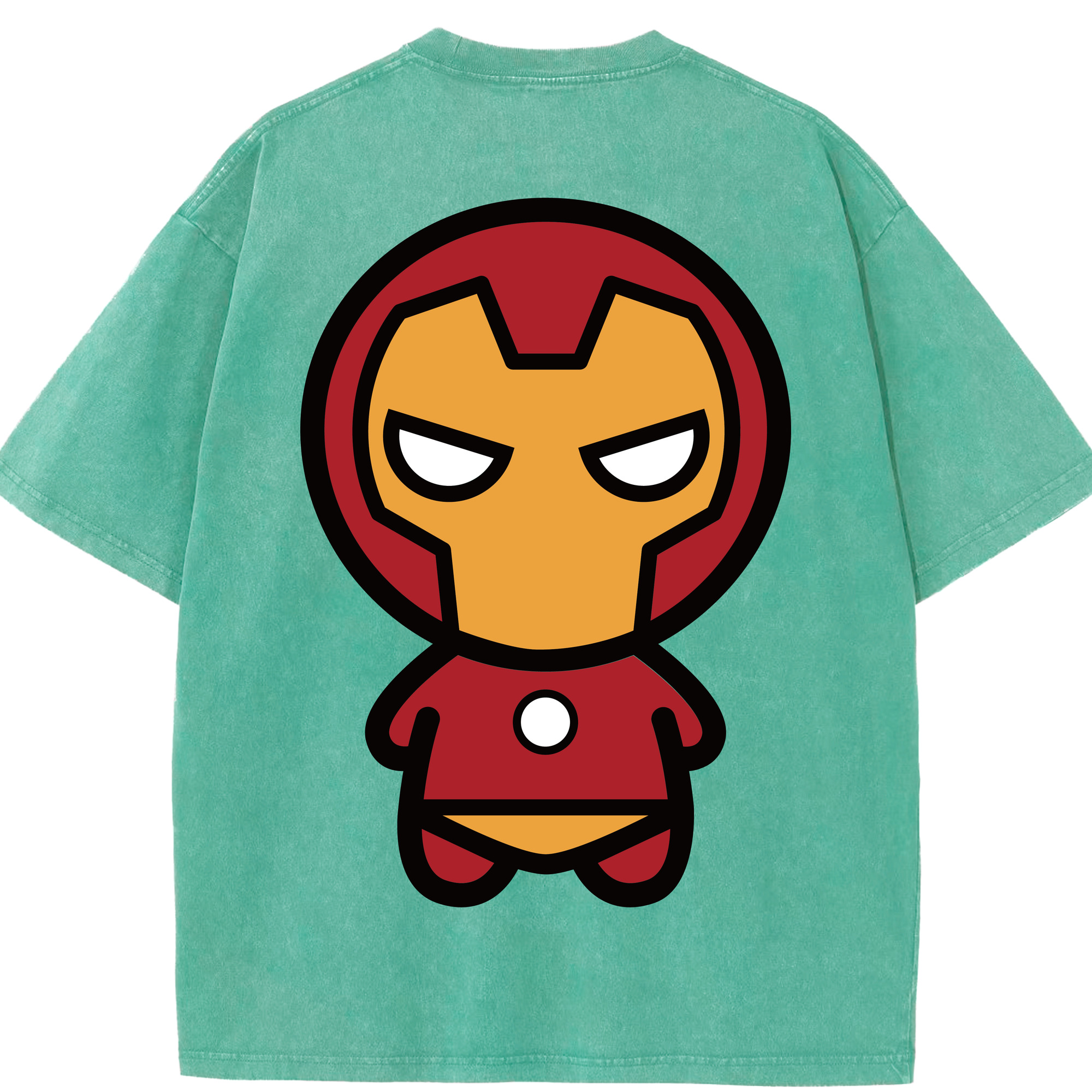 （画像用） アベンジャーズ The Avengers 綿100% ヴィンテージ風 半袖Tシャツ（背面プリント）